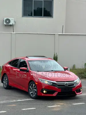 Honda Civic EX 4dr Sedan (2.0L 4cyl) 2017 Red