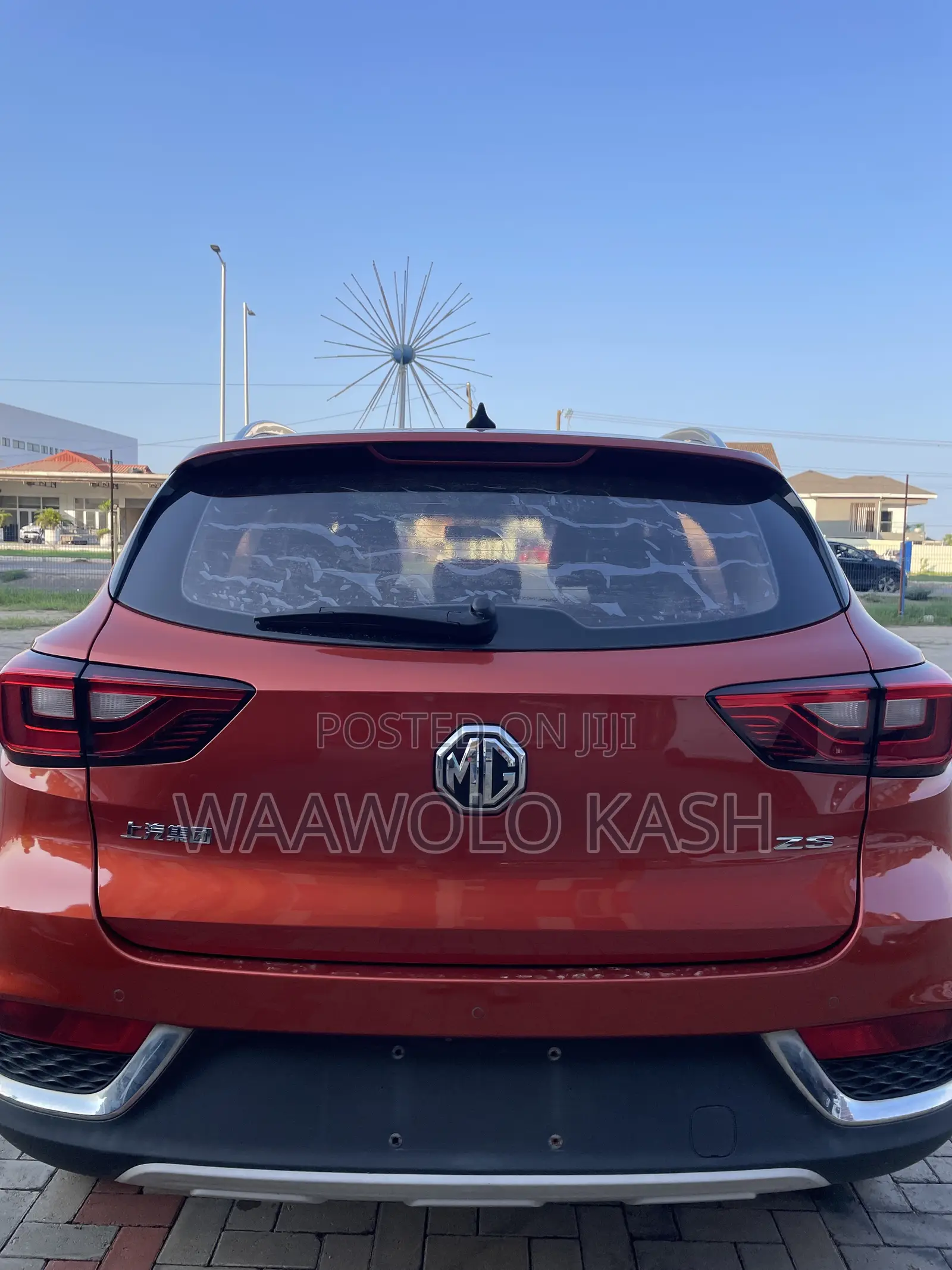 MG ZS 2018 Orange