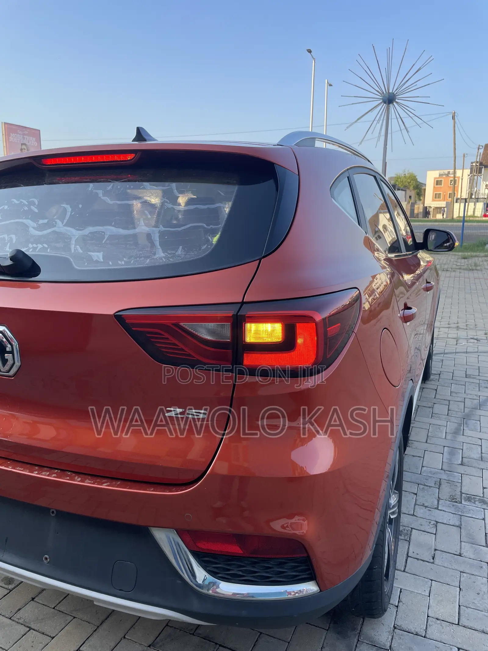 MG ZS 2018 Orange