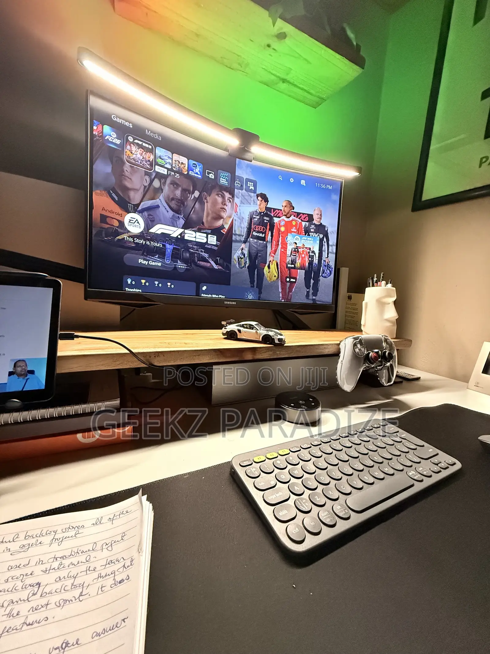 Curved Monitor Light Bar