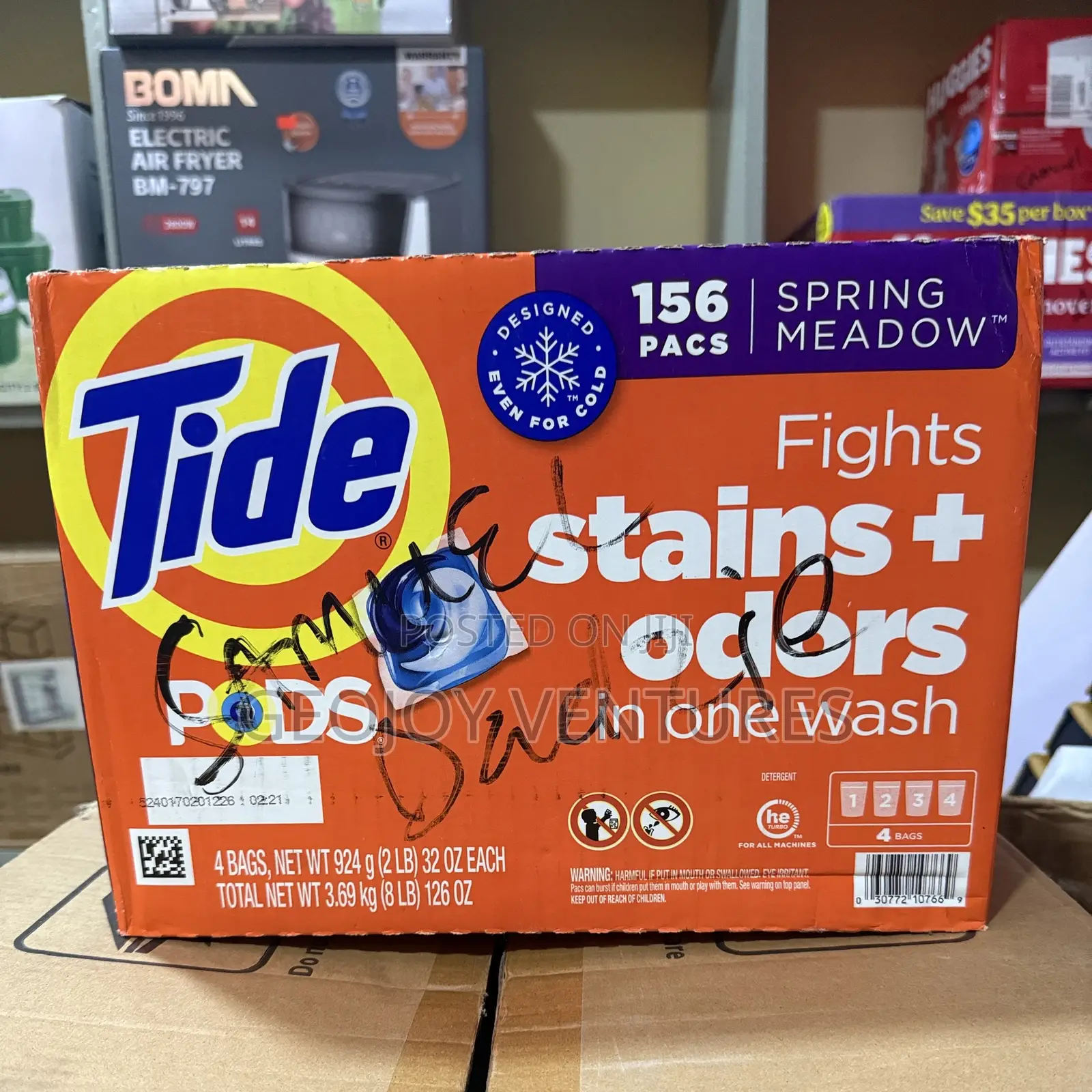 Tide Pack Detergent – Powerful Cleaning in Every Pack!