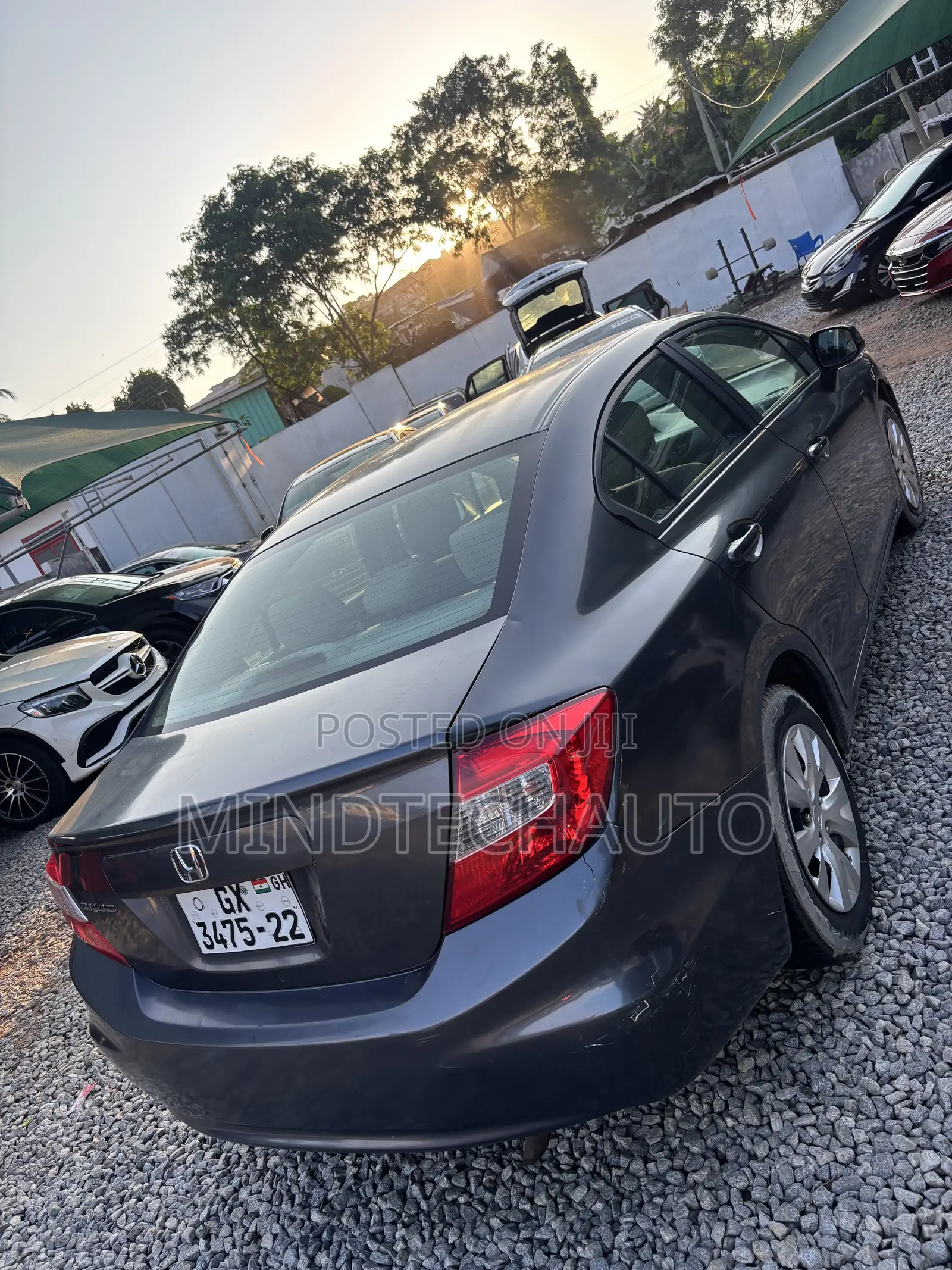 Honda Civic 1.4 3 Door Automatic 2012 Gray