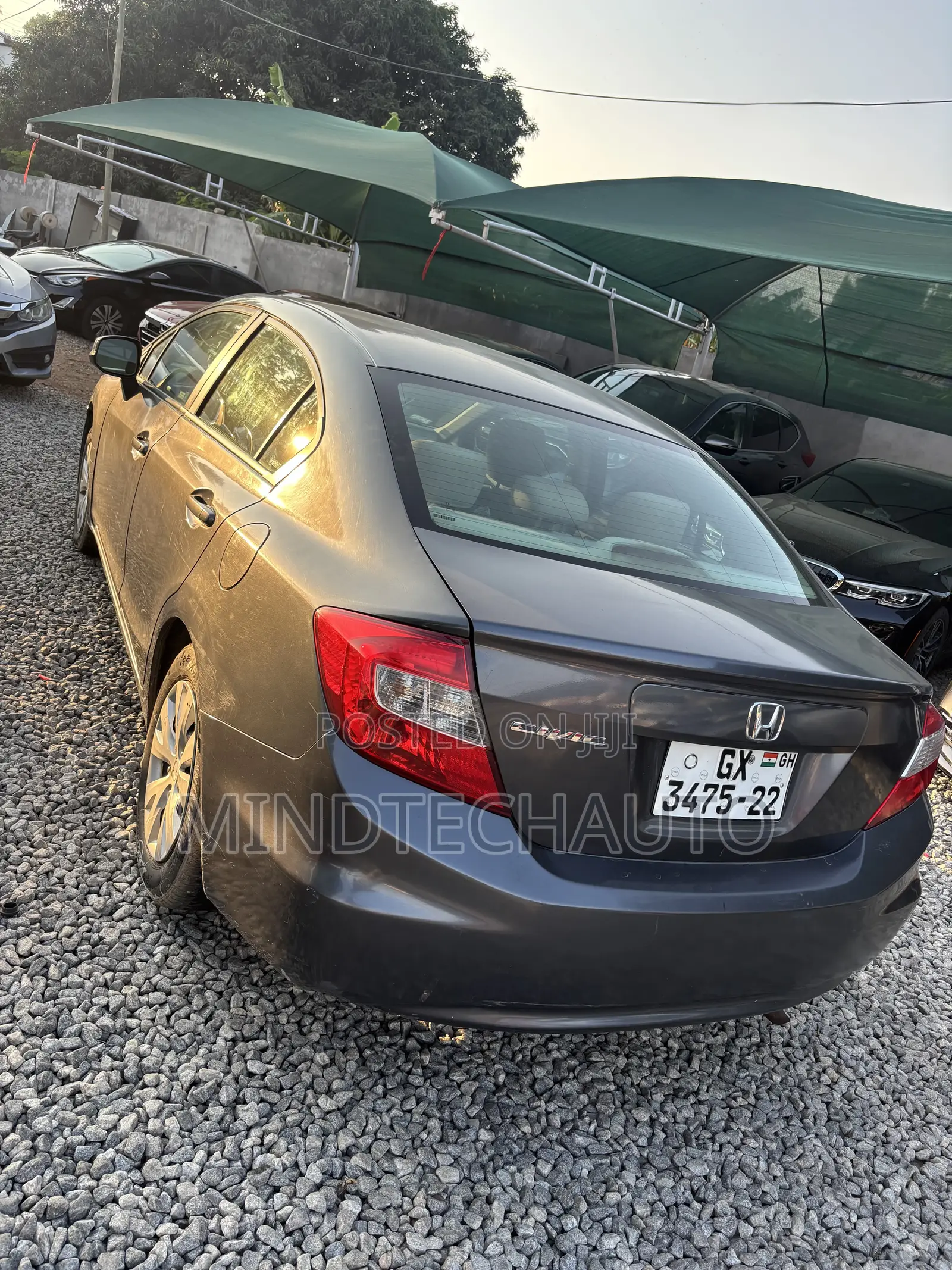 Honda Civic 1.4 3 Door Automatic 2012 Gray