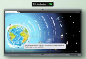 Samsung 75"|86" Flip Chart Interactive E-Board Android Built-in Camera
