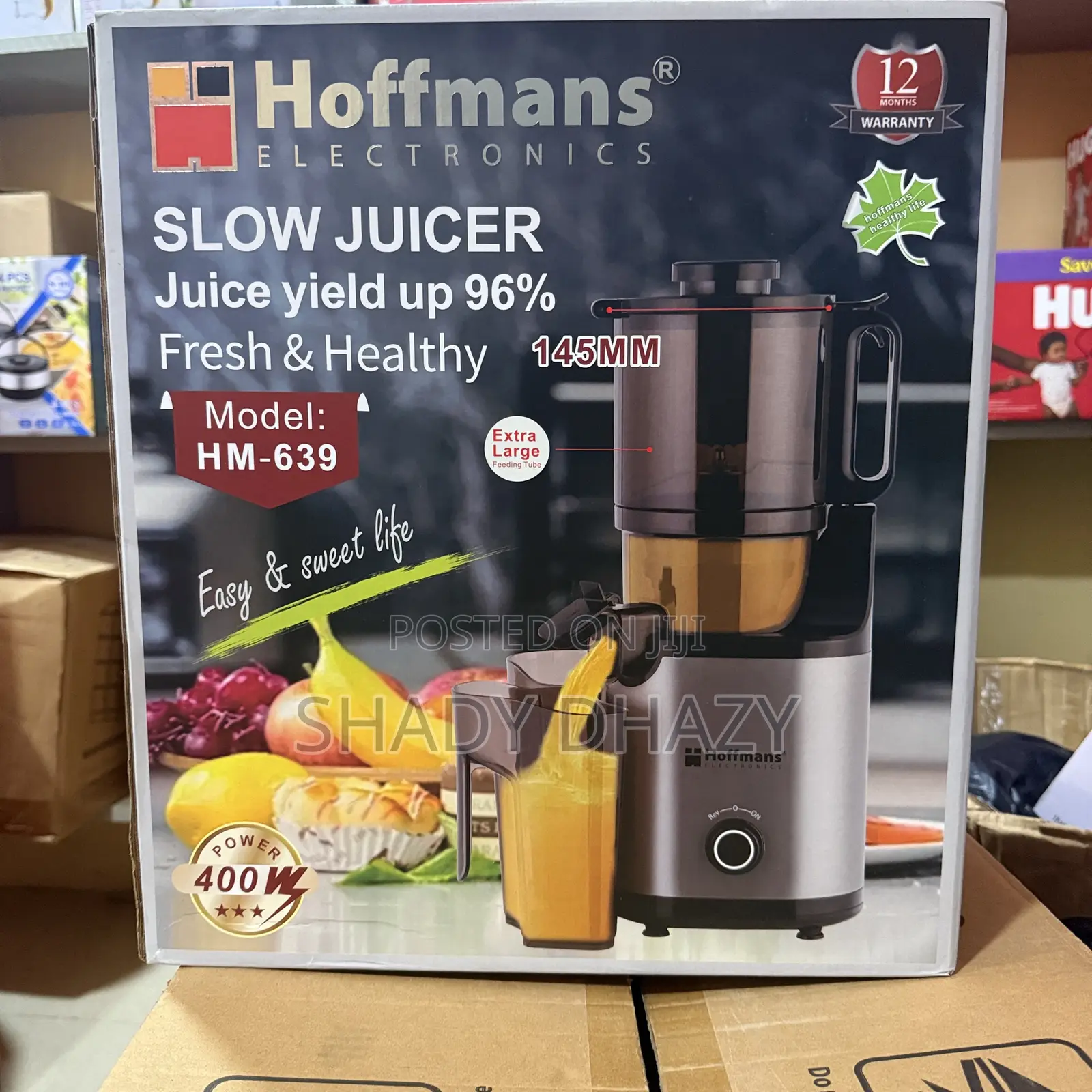 Hoffman Electric Juicer – High Performance Durable