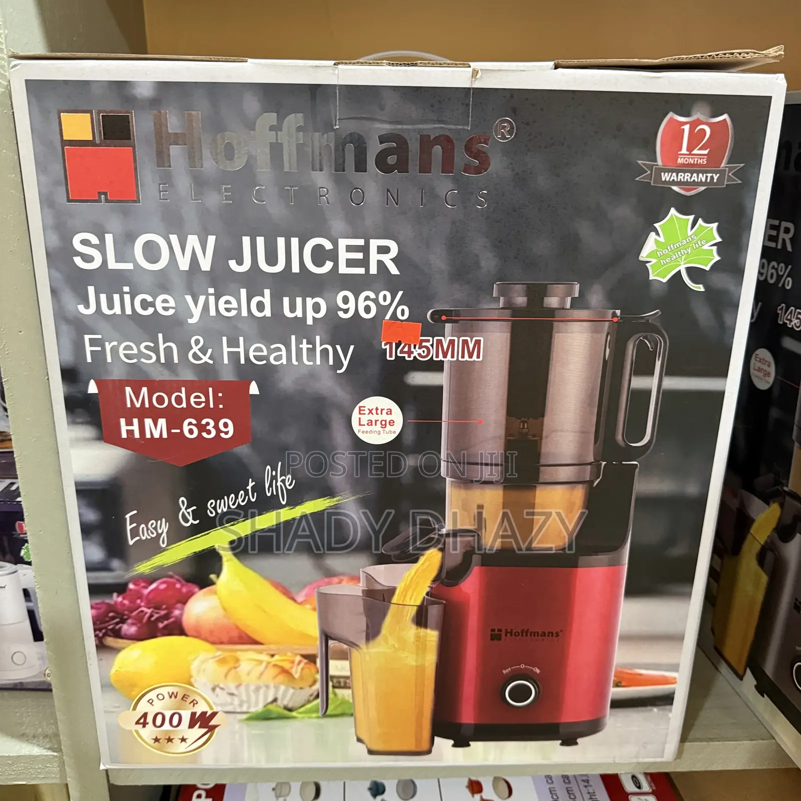 Hoffman Electric Juicer – High Performance Durable