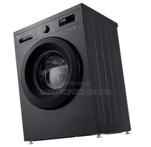 Premium Black Lg 8kg Frontloading Fullyautomatic Washingmachine
