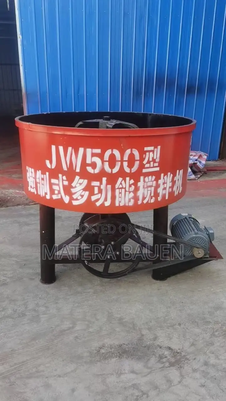 Pan Mixer, Mixer for Block Factory
