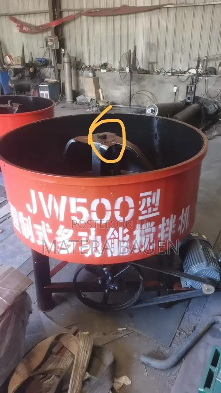 Pan Mixer, Mixer for Block Factory