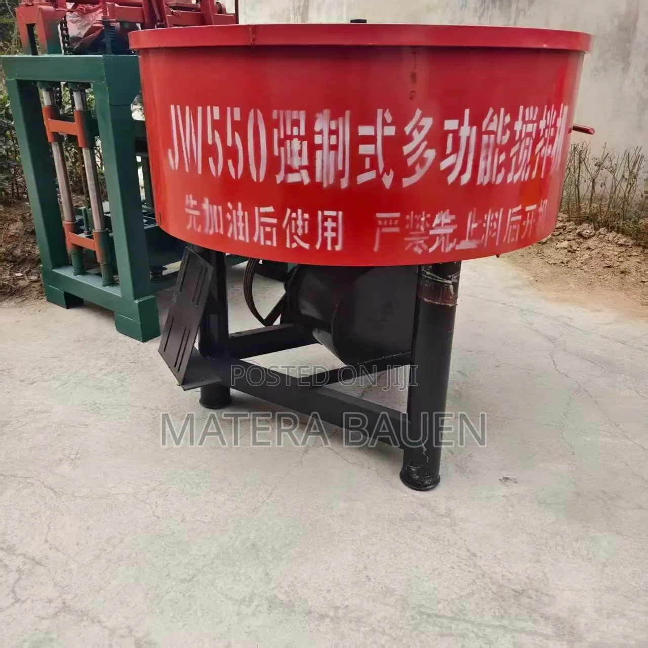 Pan Mixer, Mixer for Block Factory