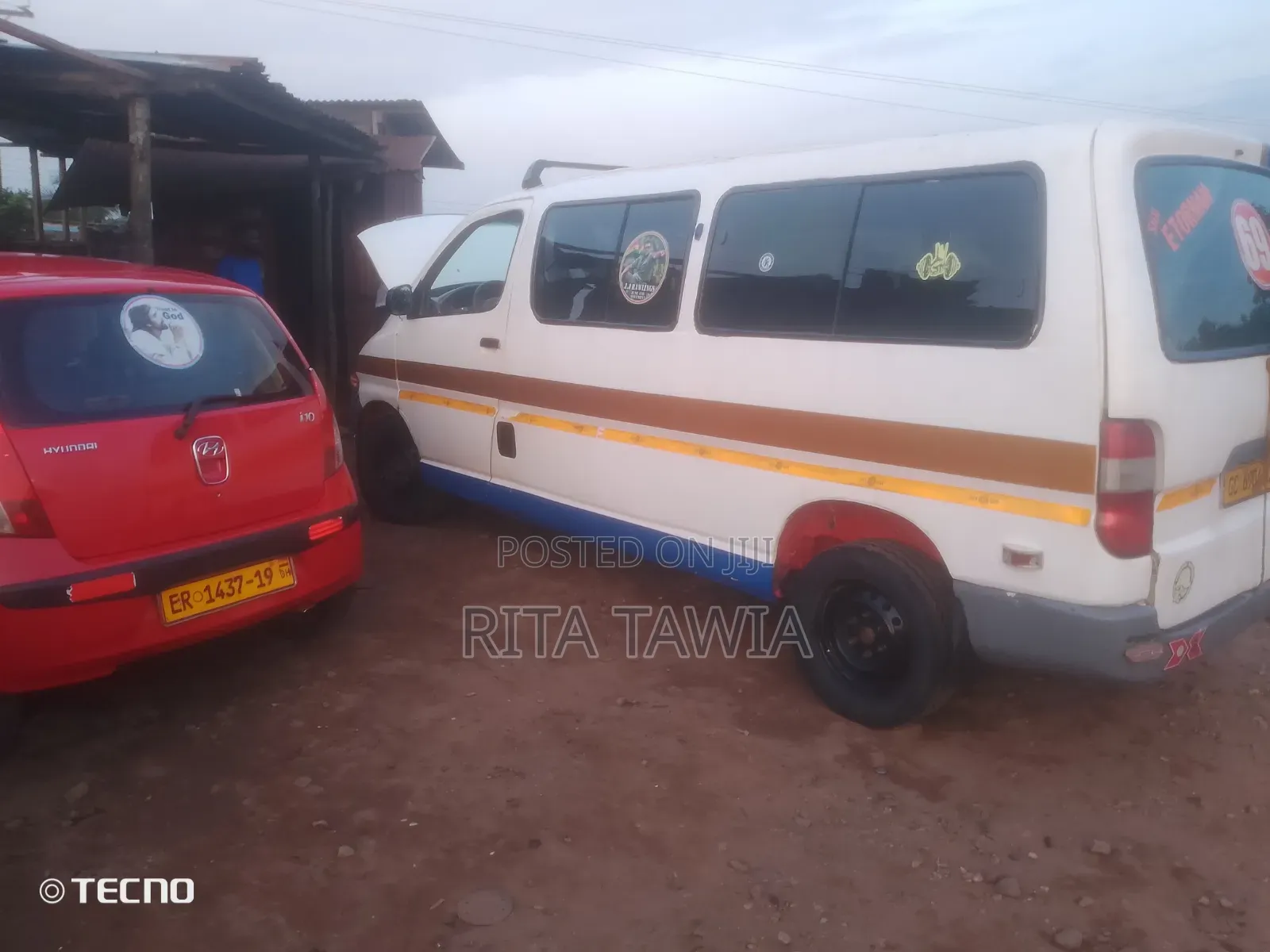 Toyota HiAce 2012 White