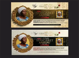 We Design and Print Funeral Invitation Cards