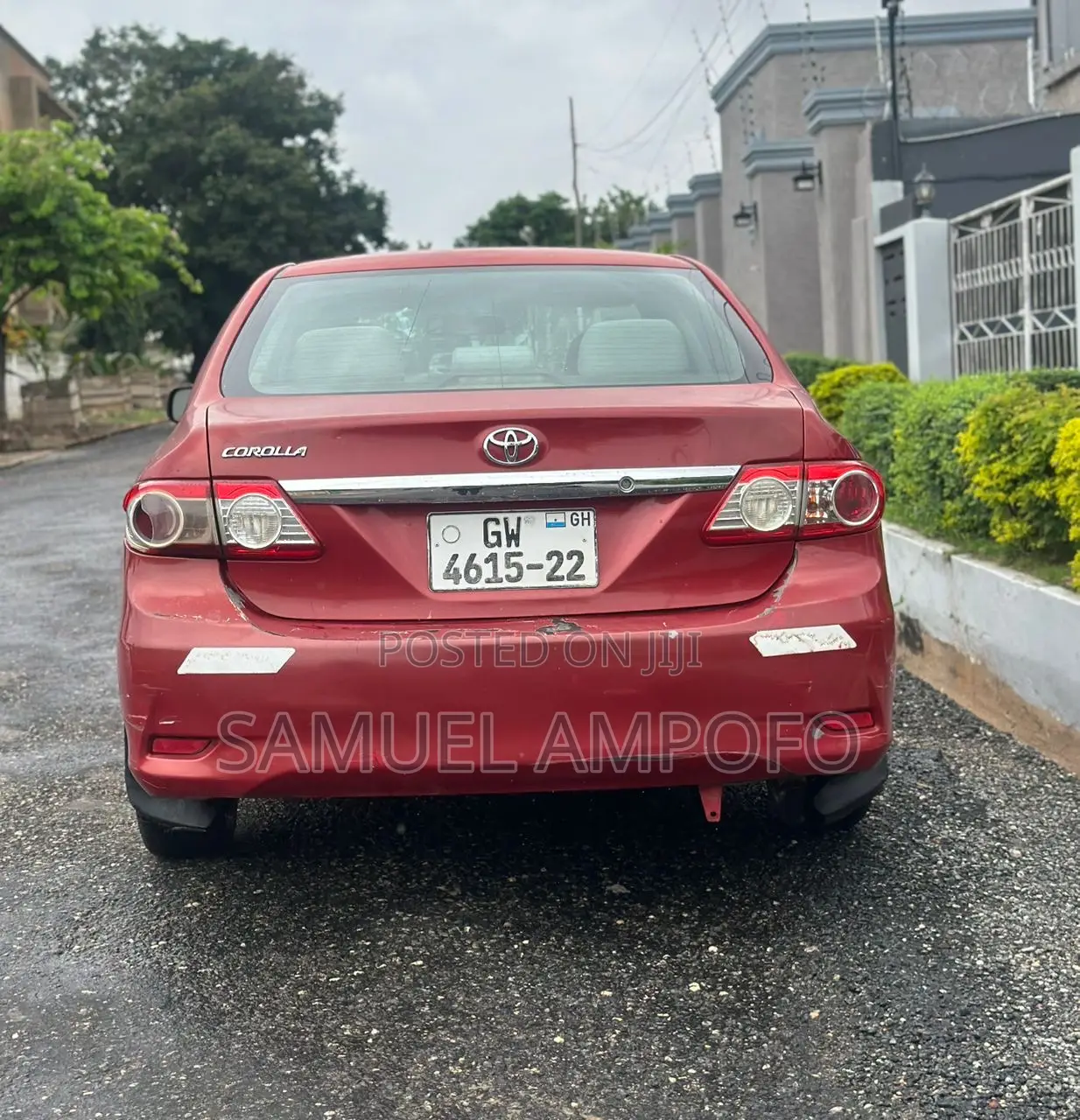 Toyota Corolla L 4dr Sedan (1.8L 4cyl 5M) 2013 Red