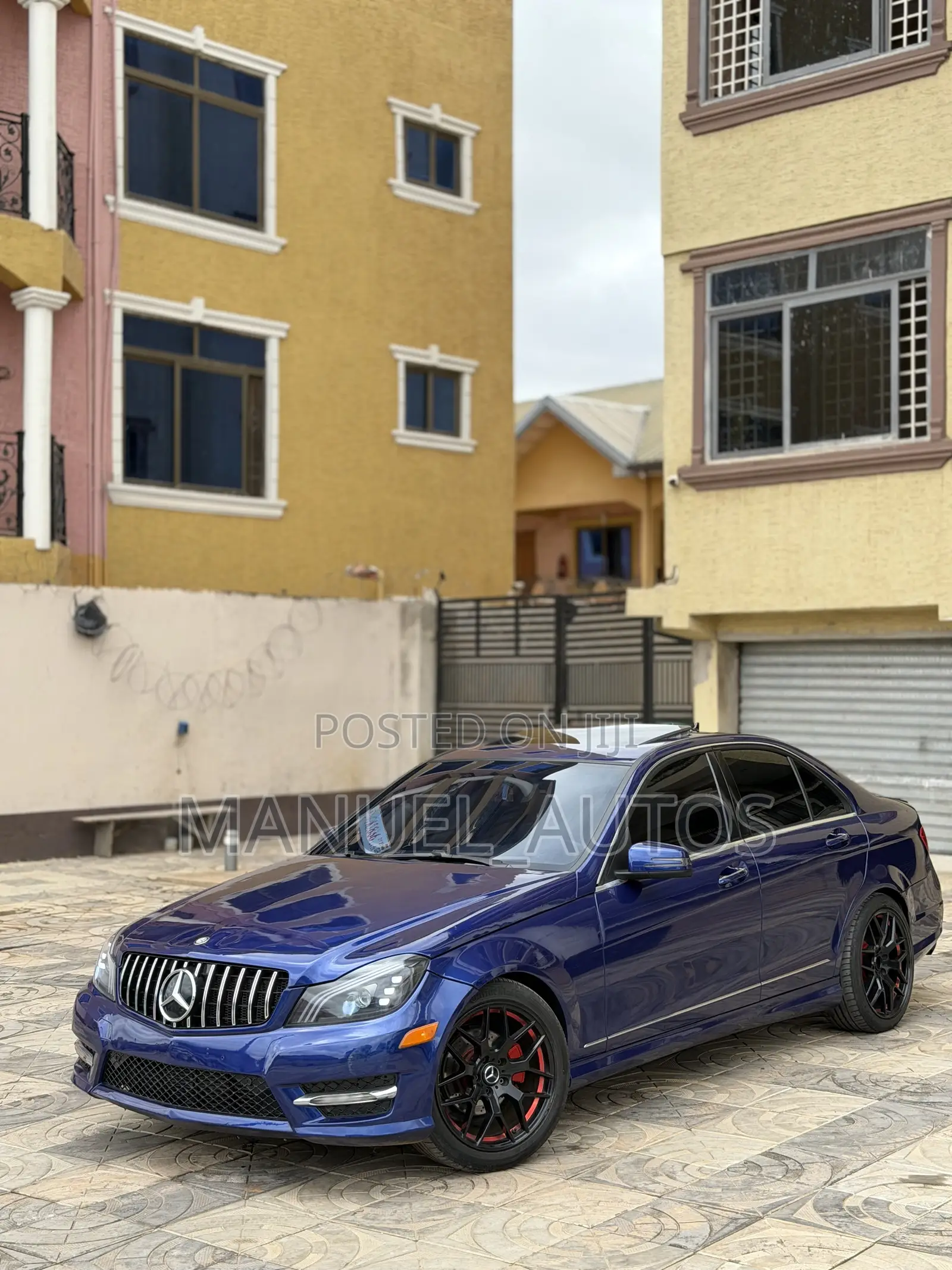 Mercedes-Benz C250 2014 Blue