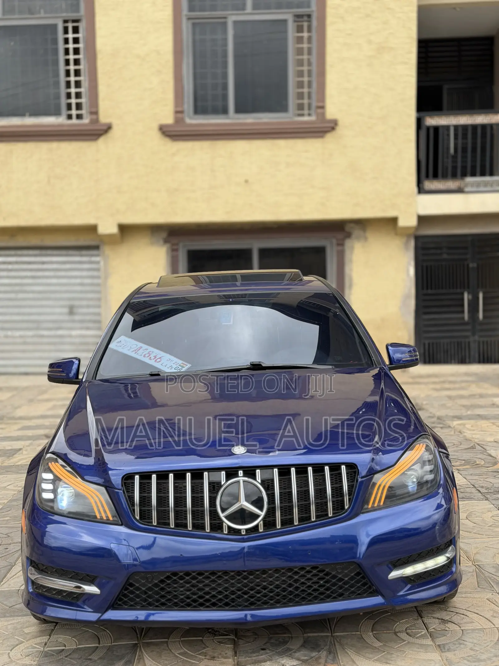 Mercedes-Benz C250 2014 Blue