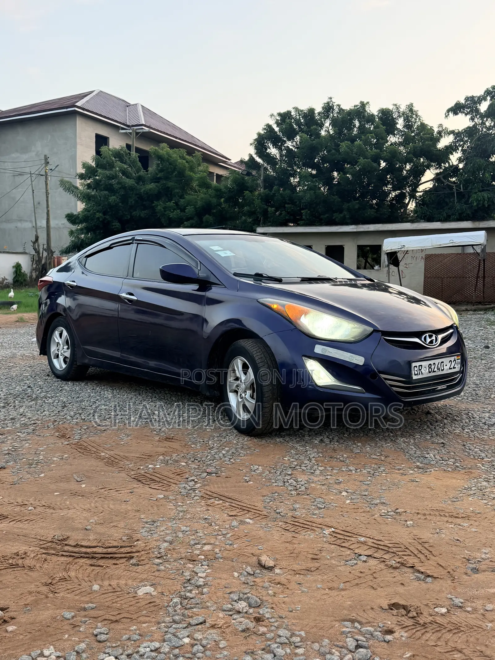 Hyundai Elantra 2013 Blue