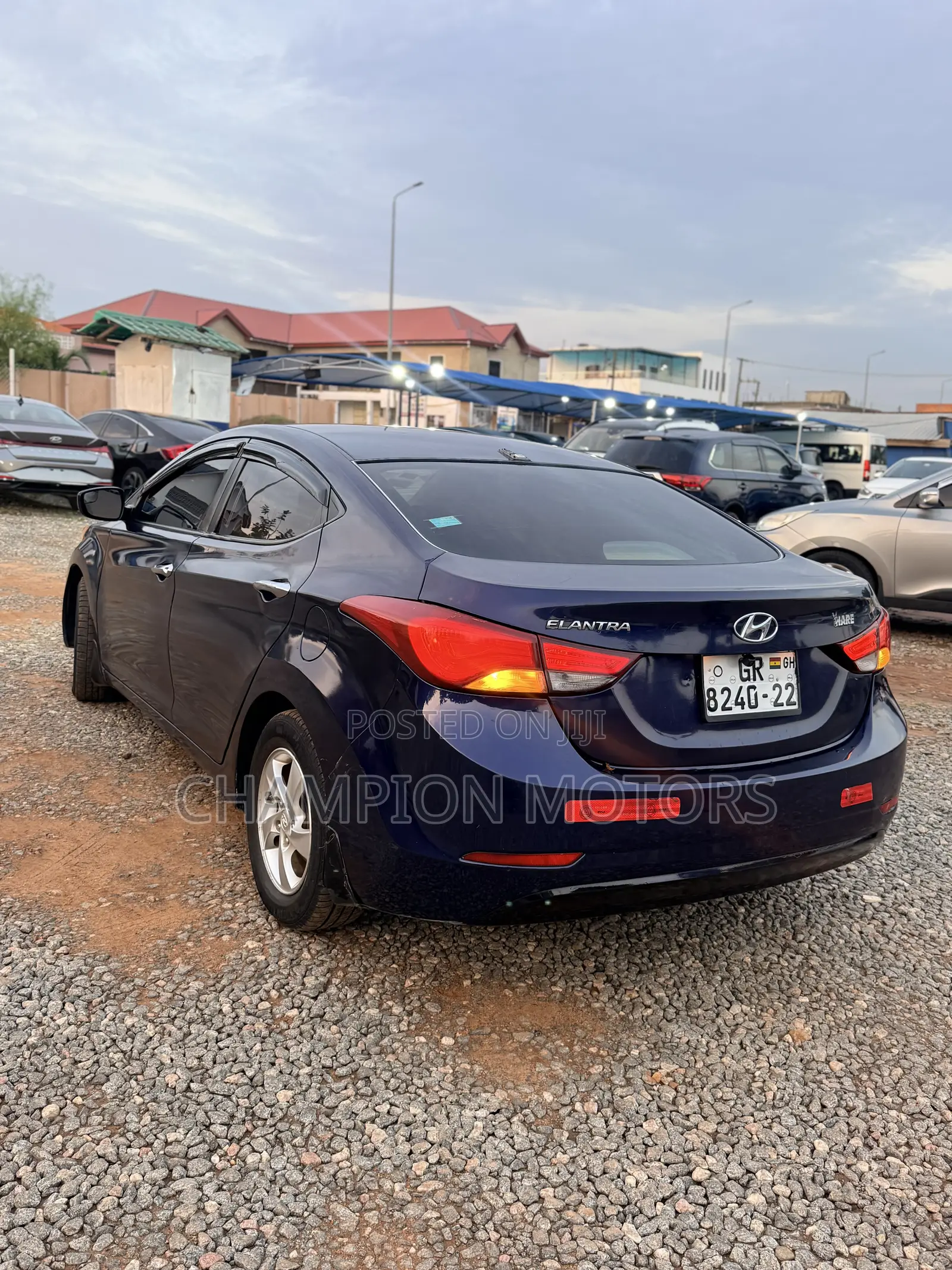 Hyundai Elantra 2013 Blue