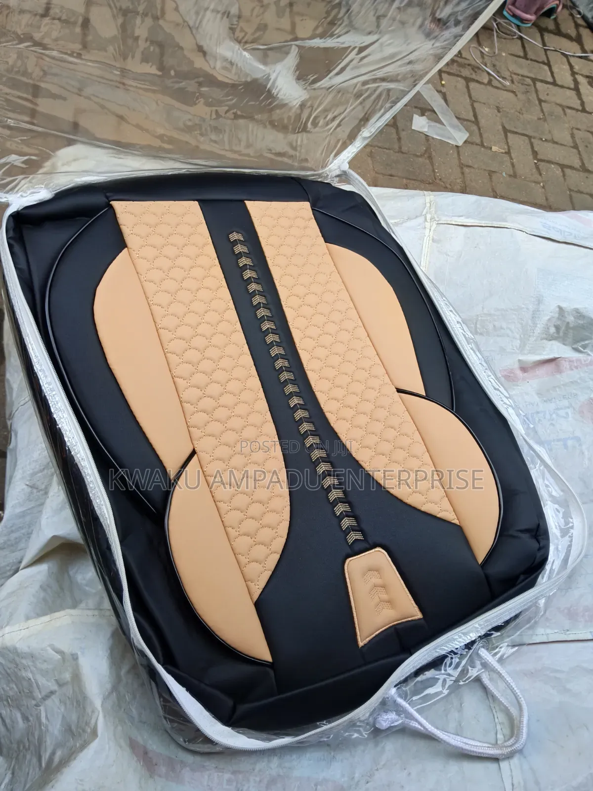 Designer Leather Seat Cover