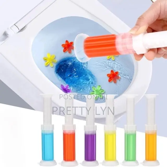 Toilet Flower Gel Deodorizer / Toilet Deodorizer ( 5pcs )