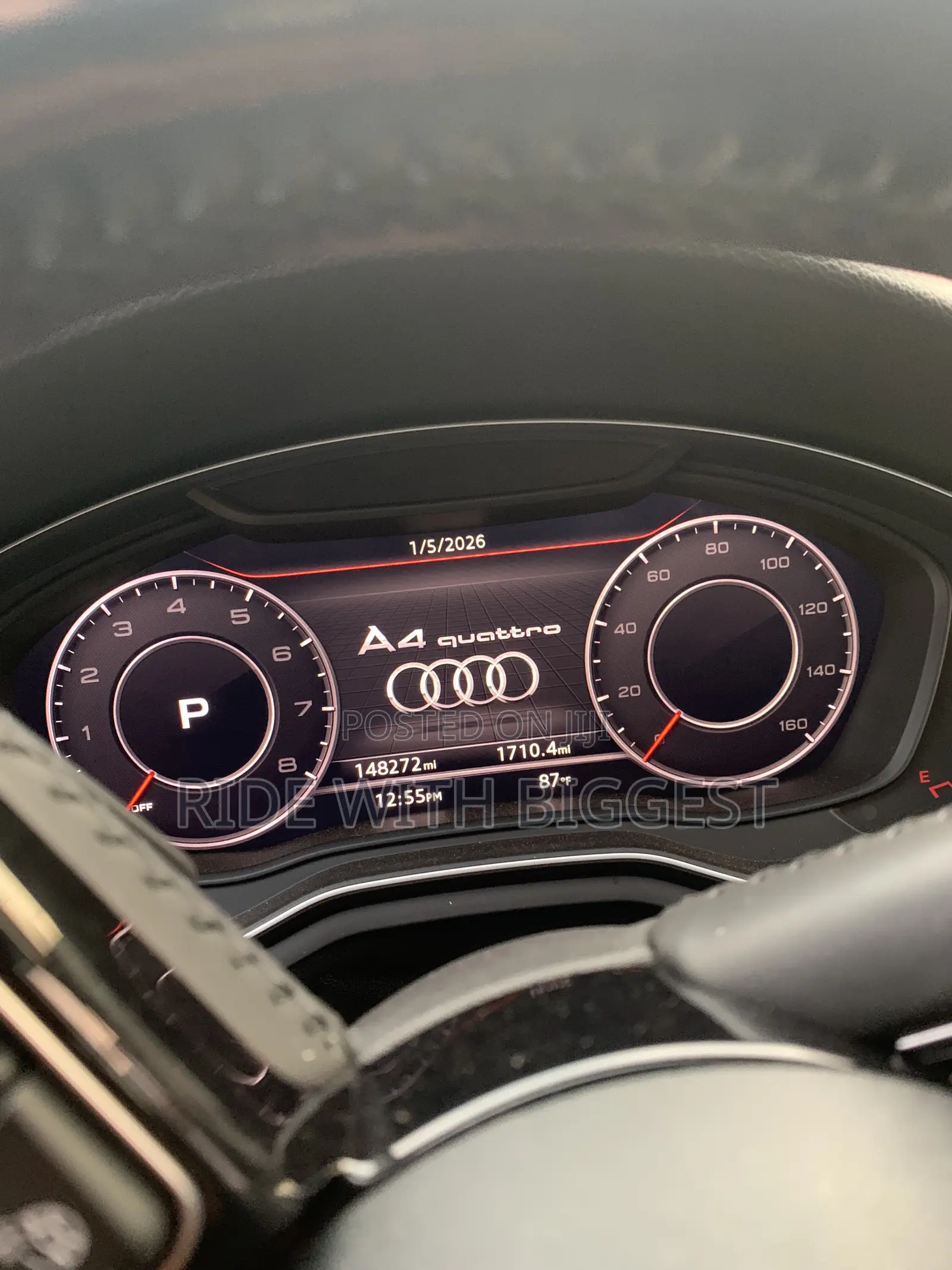 Audi A4 2.0T Tech Premium AWD quattro 2018 Gray