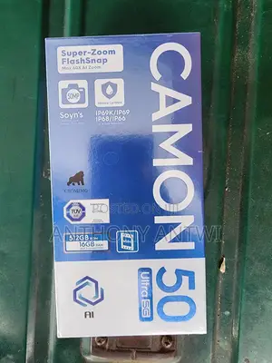 New Tecno Camon 50 Ultra 512 GB Black