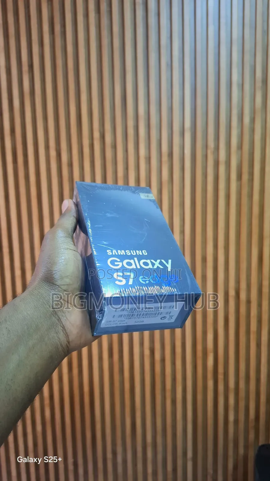 New Samsung Galaxy S7 edge 128 GB Black