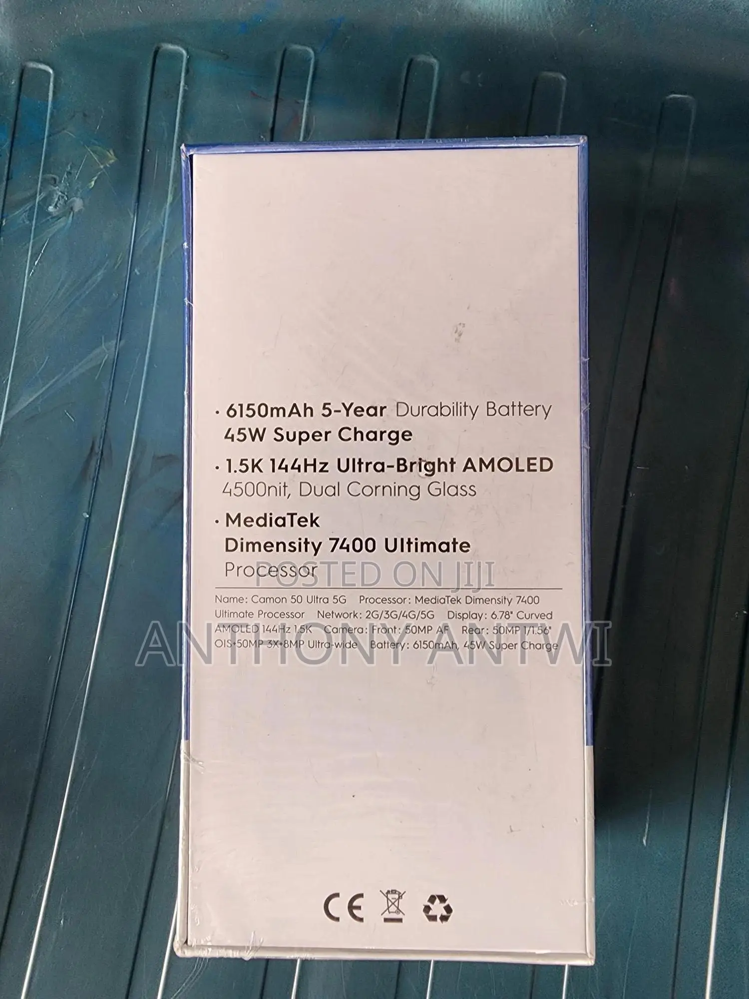 New Tecno Camon 50 Ultra 512 GB Black