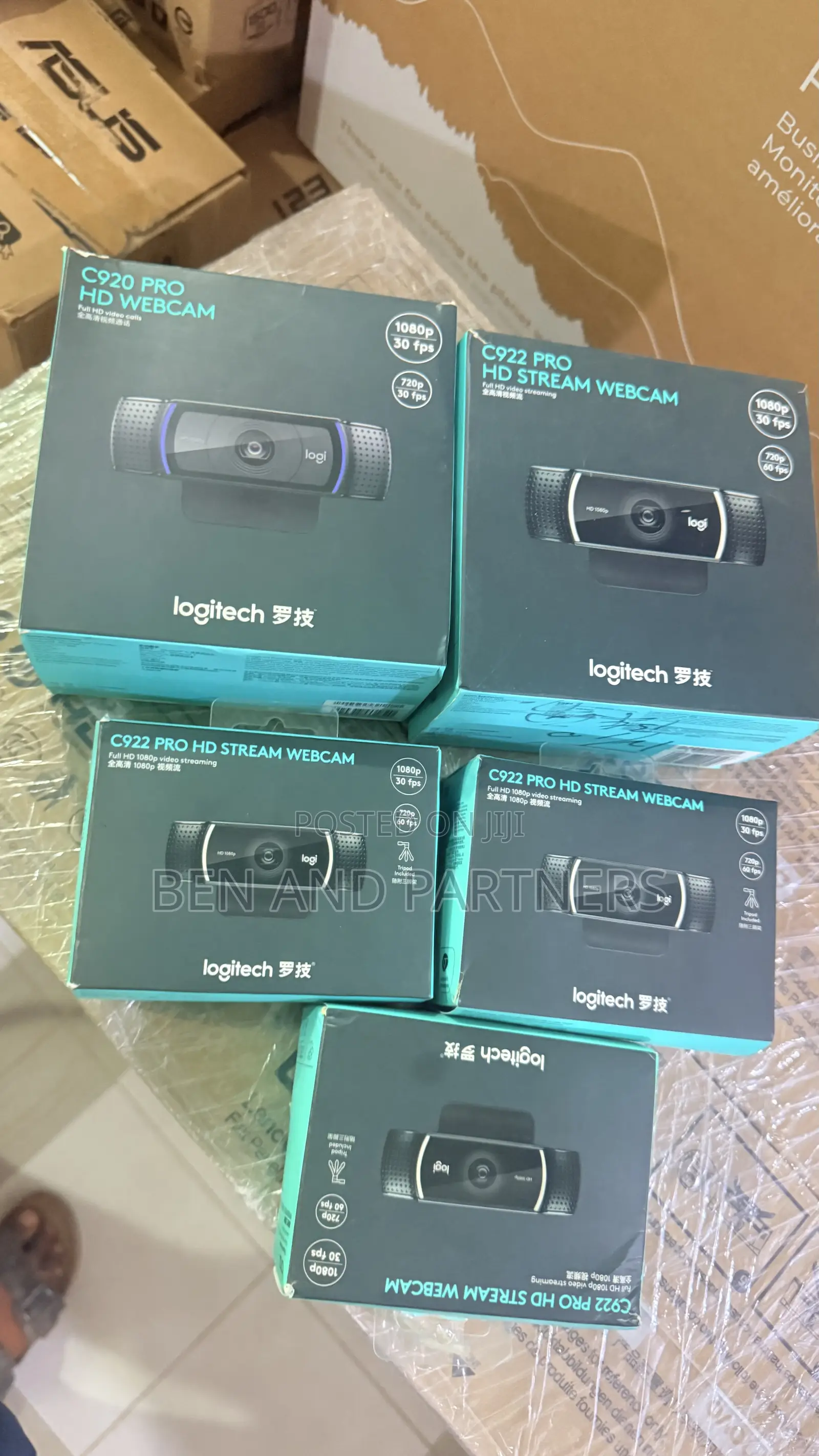 Logitech C922 Pro Hd Stream 1080p Webcam