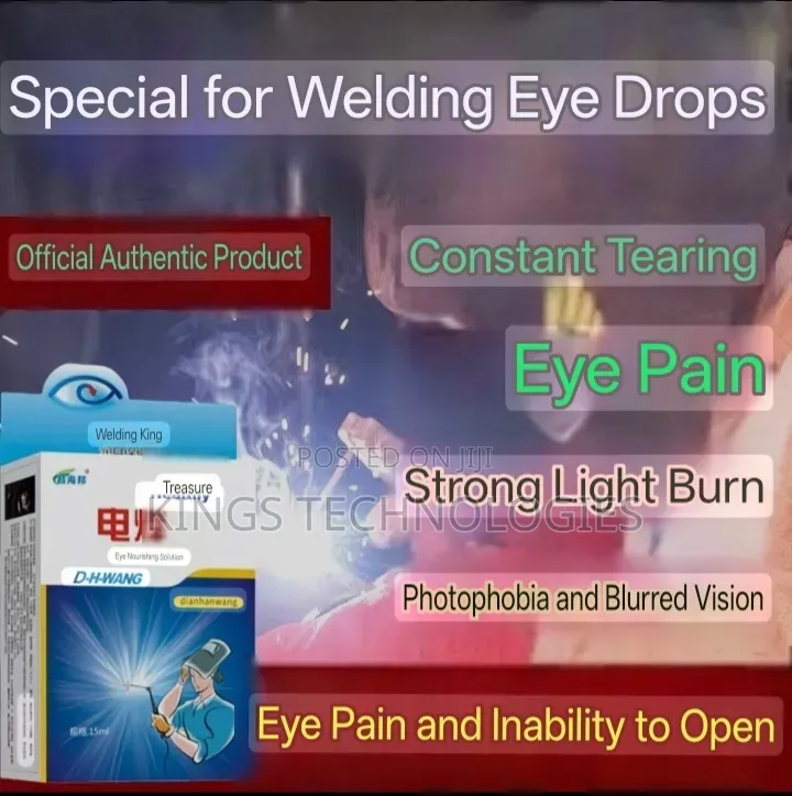 Welder's Eye Nourishing and Health Supplement Eye Drop