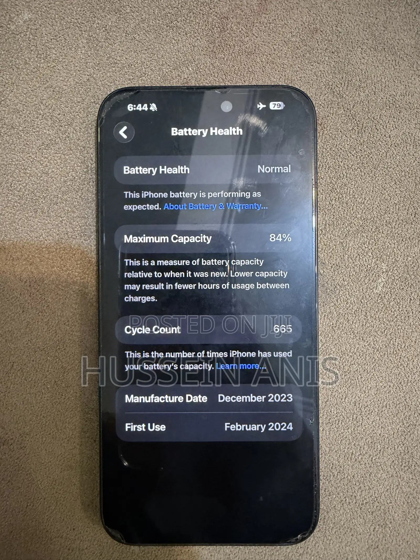Apple iPhone 15 Pro Max 256 GB Black