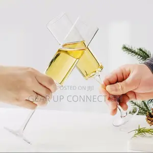 6pieces Cylinder Champagne Glass