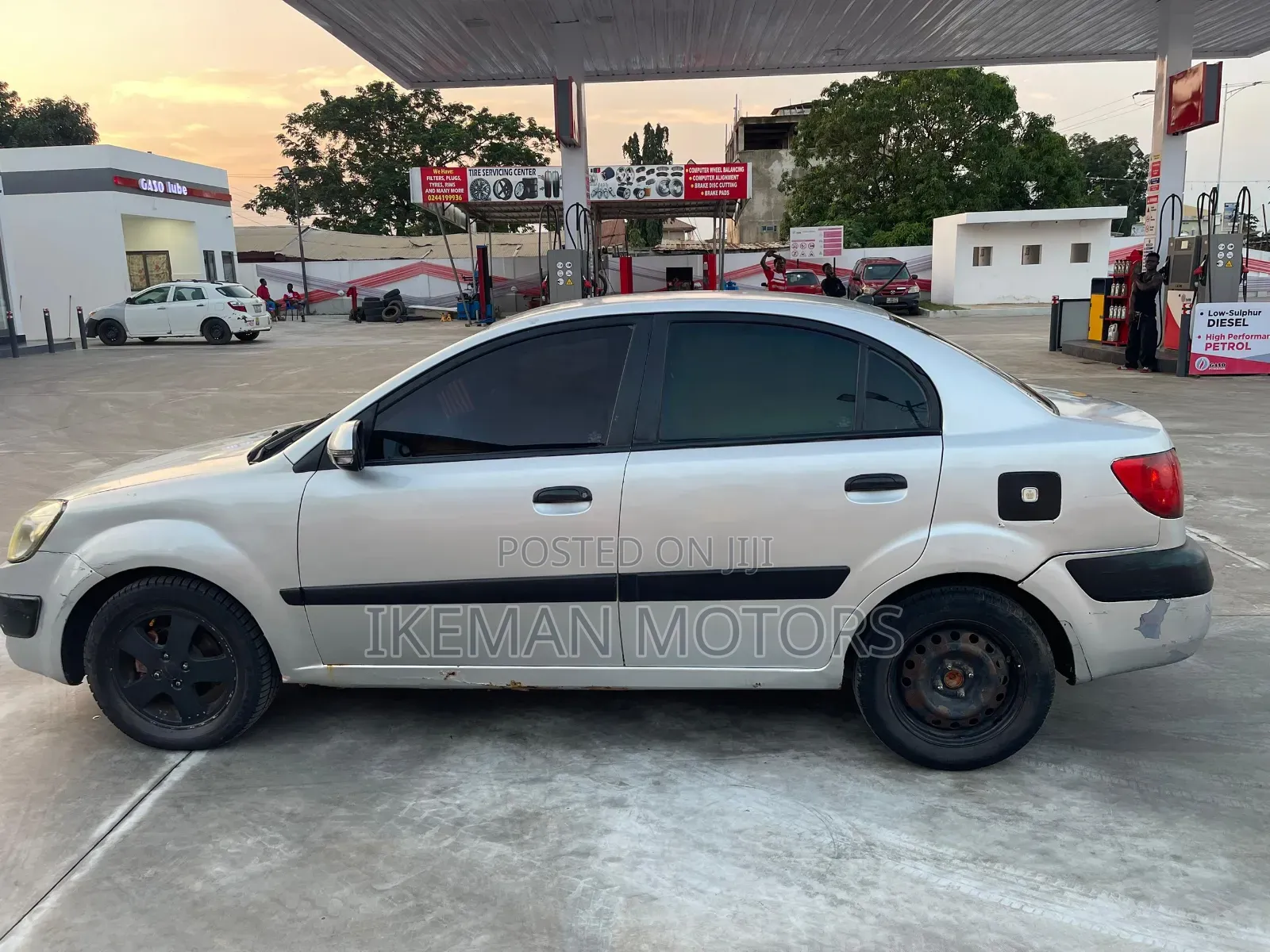 Kia Rio 2010 Silver