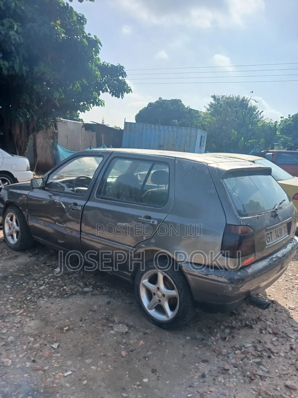 Volkswagen Golf 2002 Gray