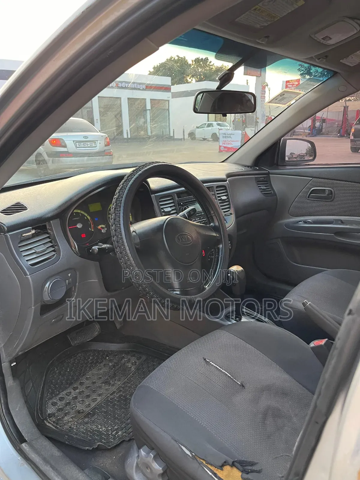 Kia Rio 2010 Silver