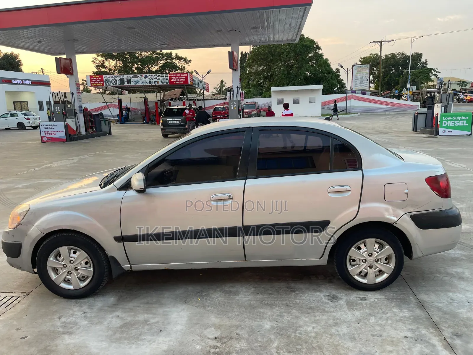 Kia Rio 2010 Silver