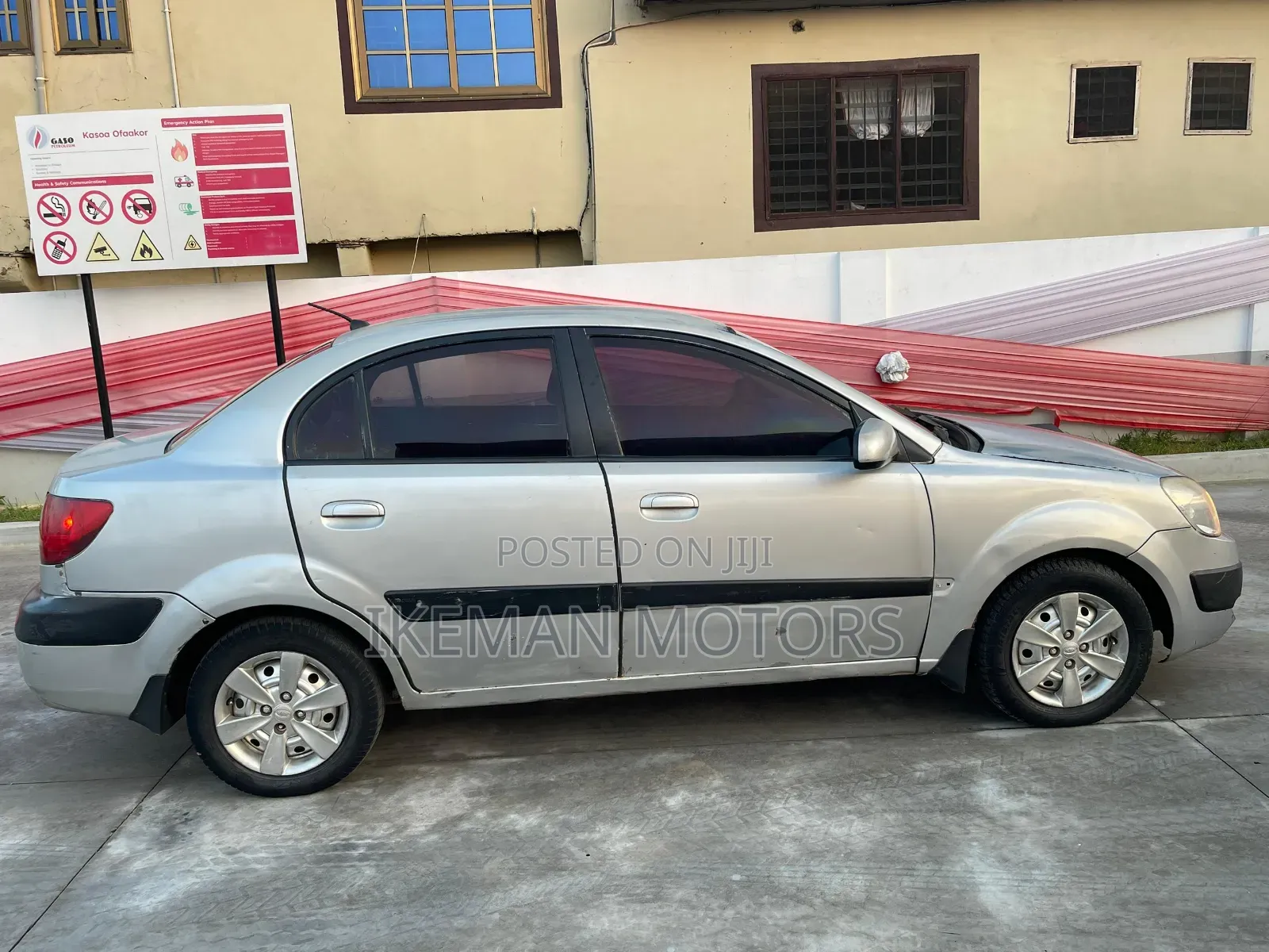 Kia Rio 2010 Silver
