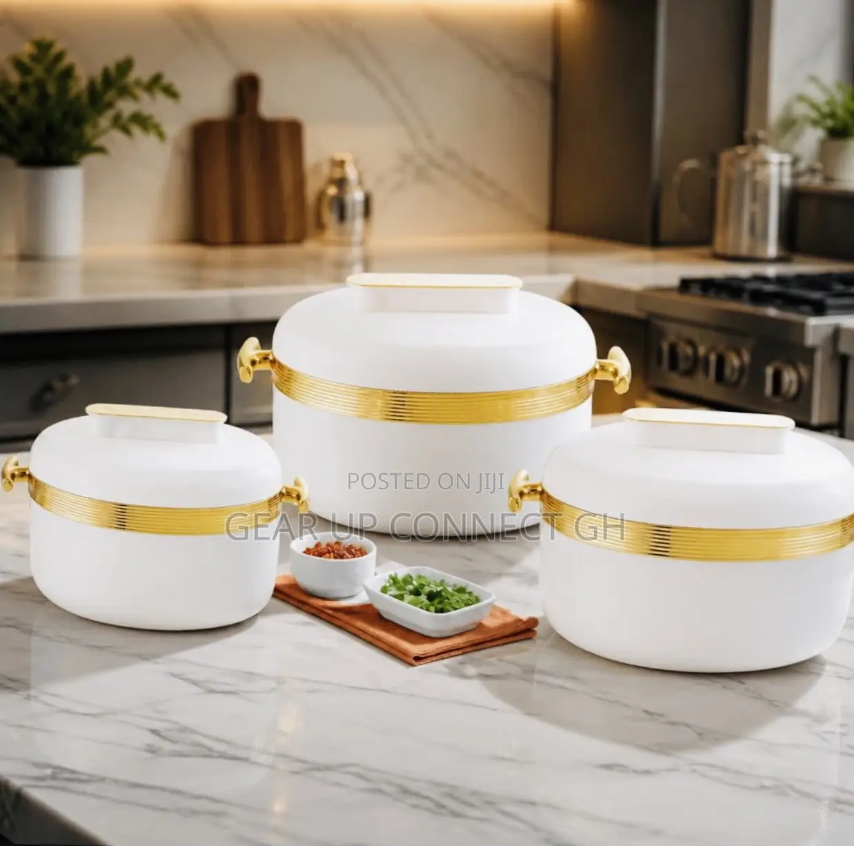 3 Piece Thermal Insulated Food Warmer