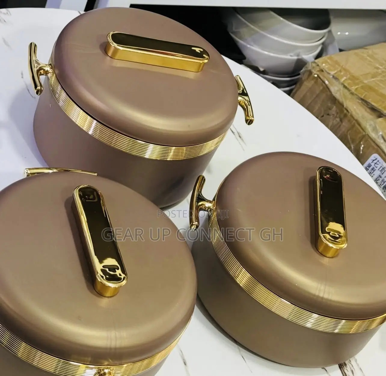 3 Piece Thermal Insulated Food Warmer