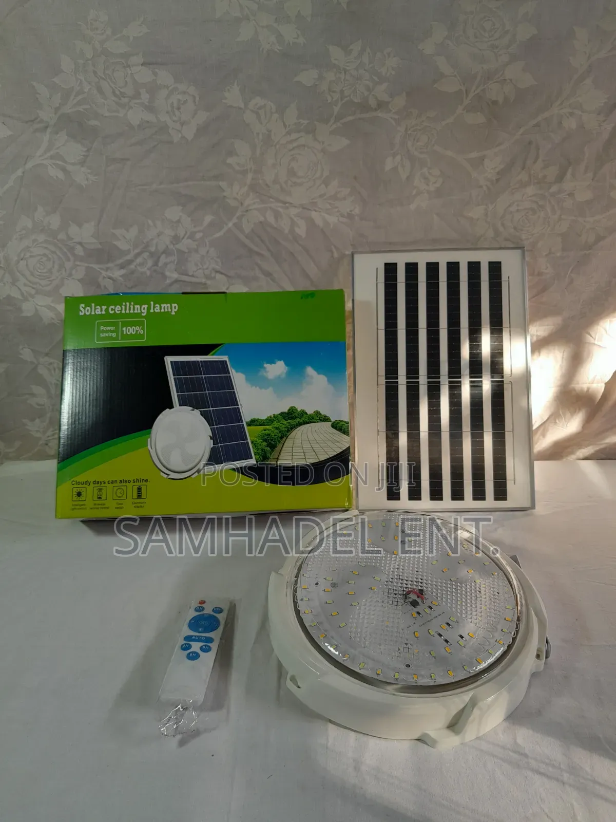 100watts Solar Ceiling Light With Rote Control