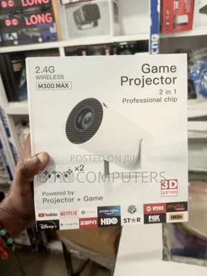 Gaming Projector 2in1 Professional Chip 2.4g Wireless M300 Max