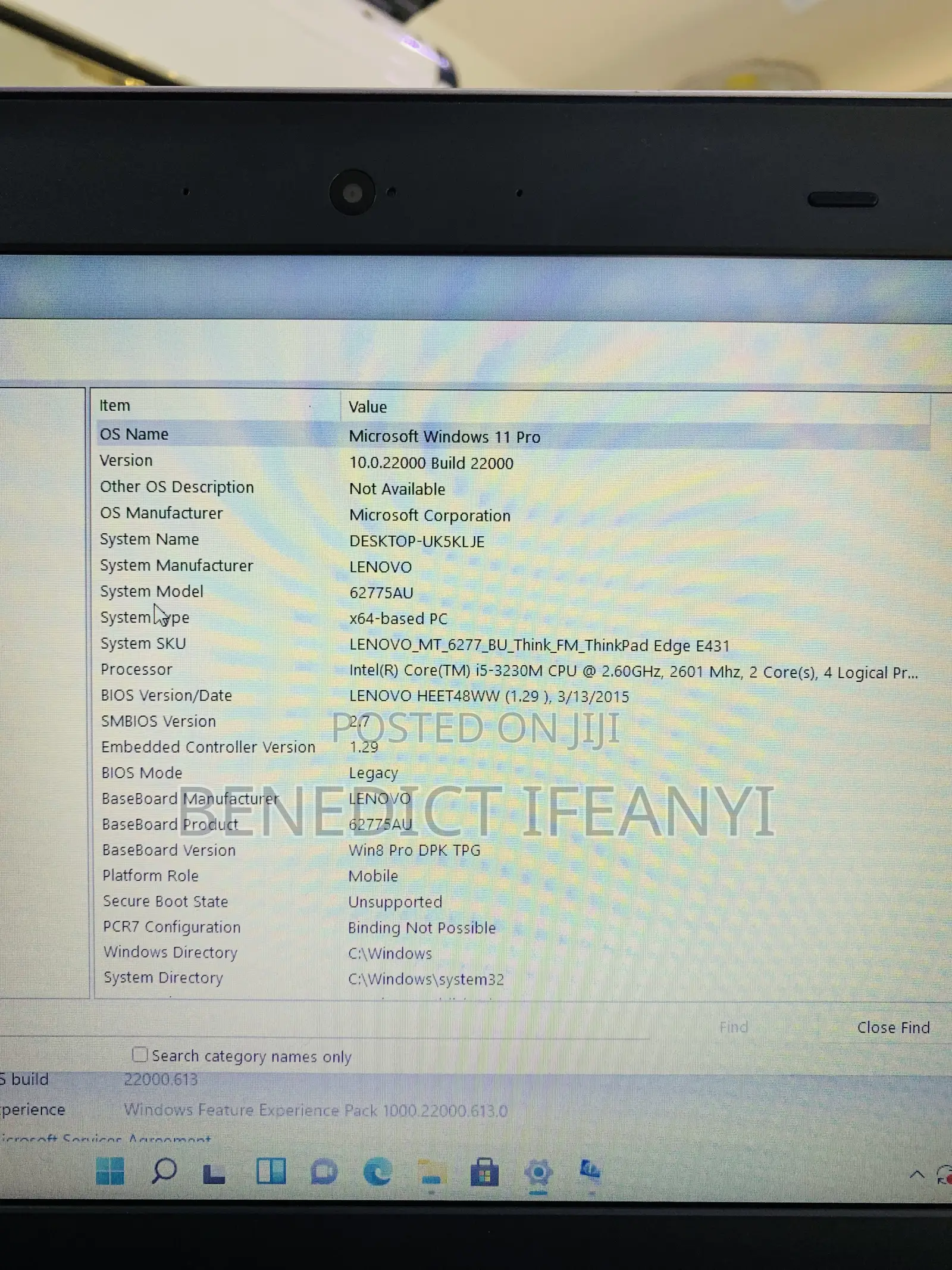 Laptop Lenovo ThinkPad E431 8GB Intel Core i5 SSD 500GB