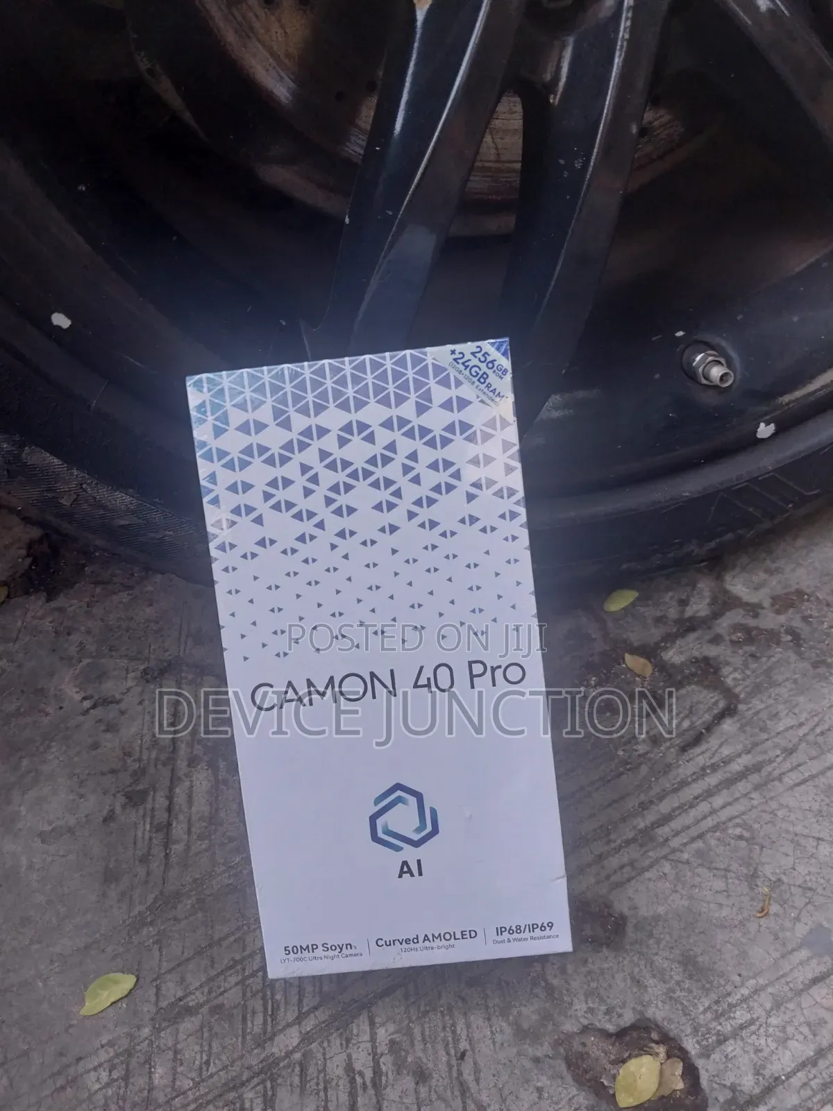 New Tecno Camon 40 Pro 5G 256 GB Black