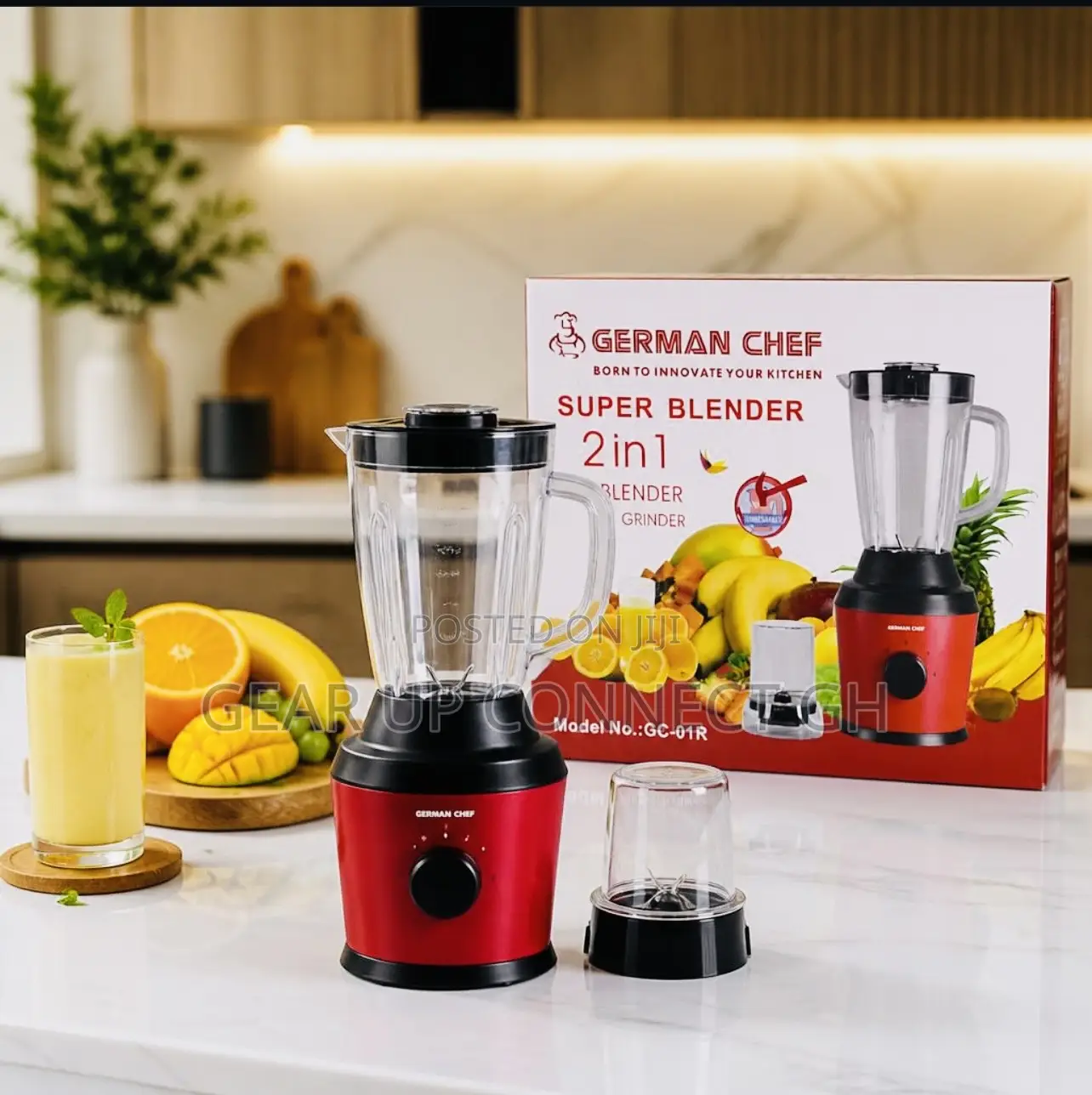 German Chef 2 in 1 Unbreakable Blender