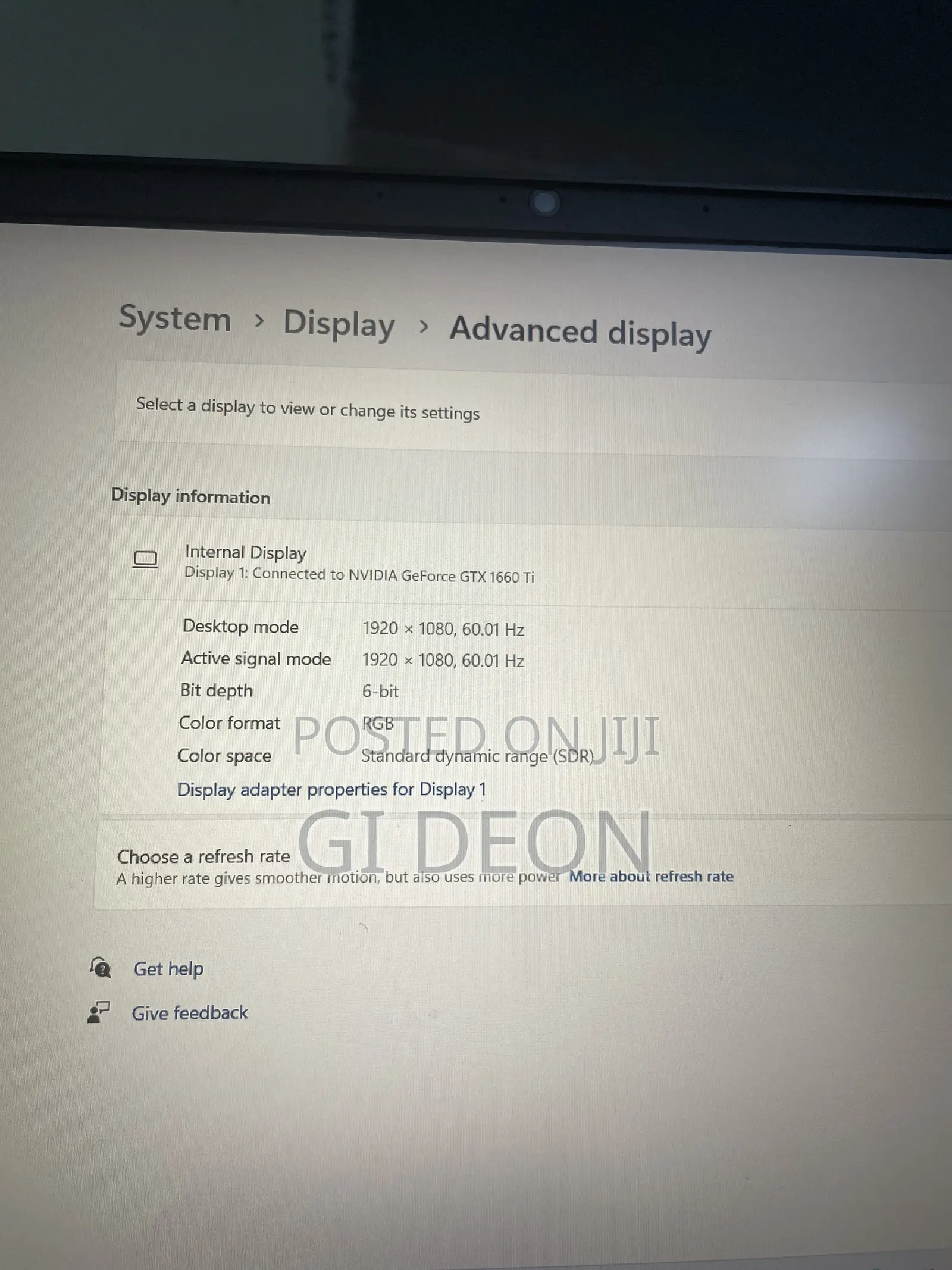 Laptop HP Omen 15 16GB Intel Core i5 SSD 500GB