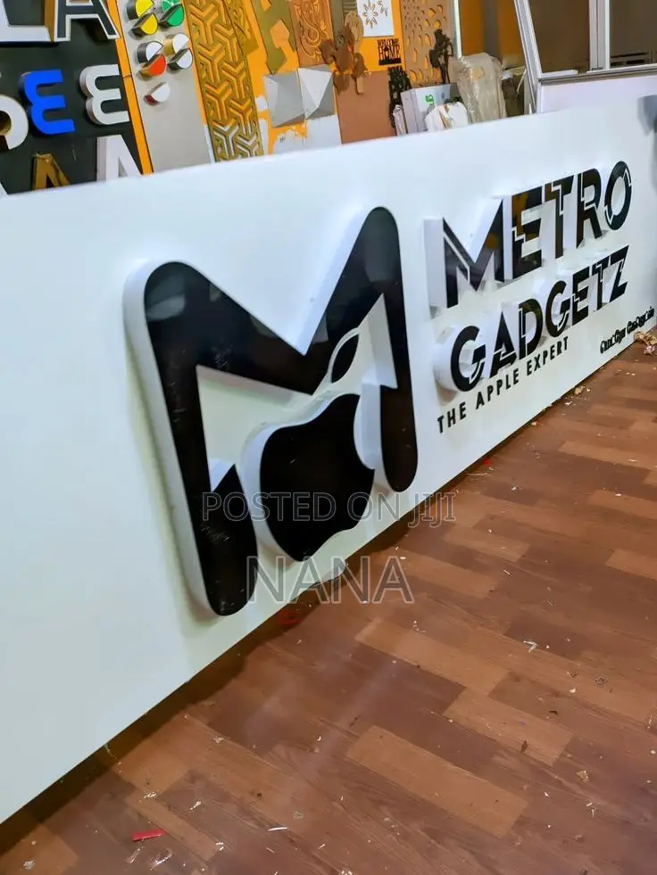 Modern 3d Signage