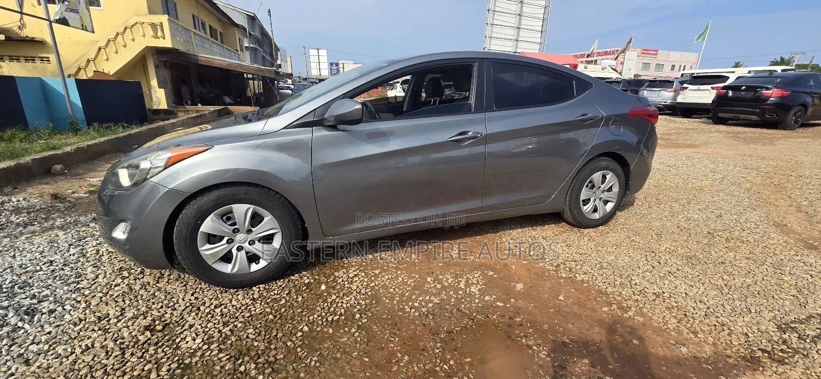 Hyundai Elantra GLS Sedan FWD (1.8L 4cyl 6A) 2013 Gray