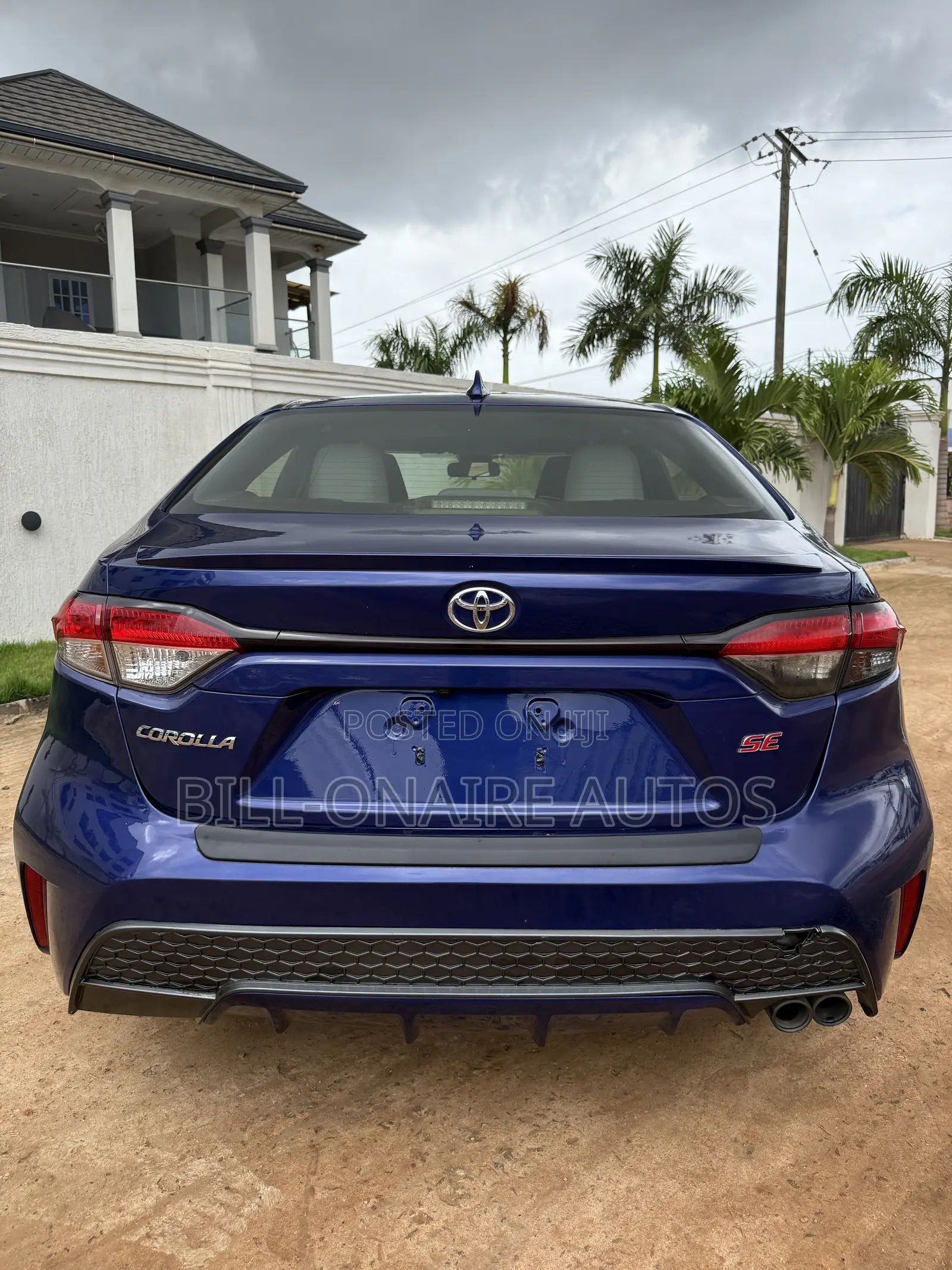 Toyota Corolla SE 2020 Blue