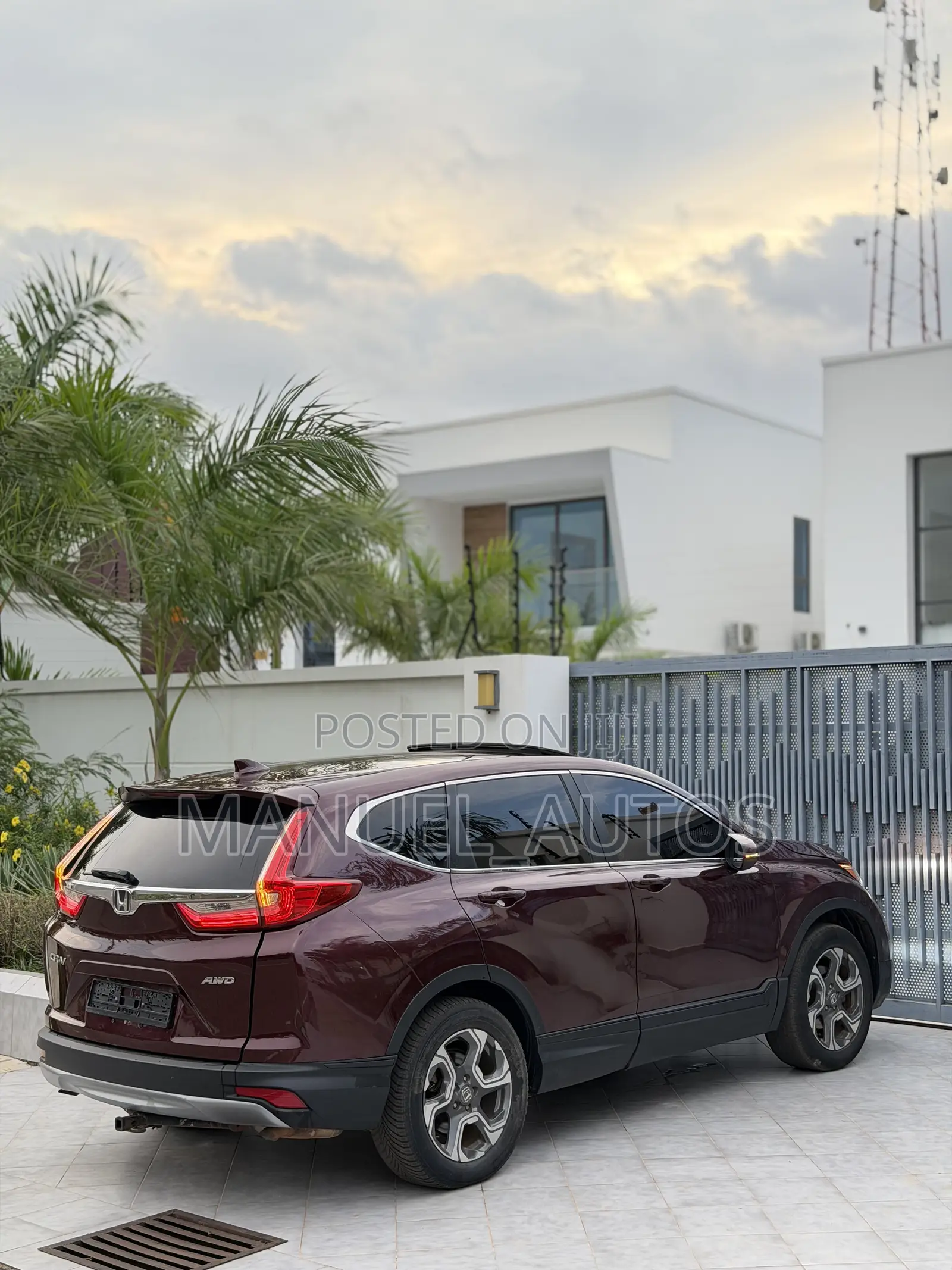 Honda CR-V EX AWD 2018 Red