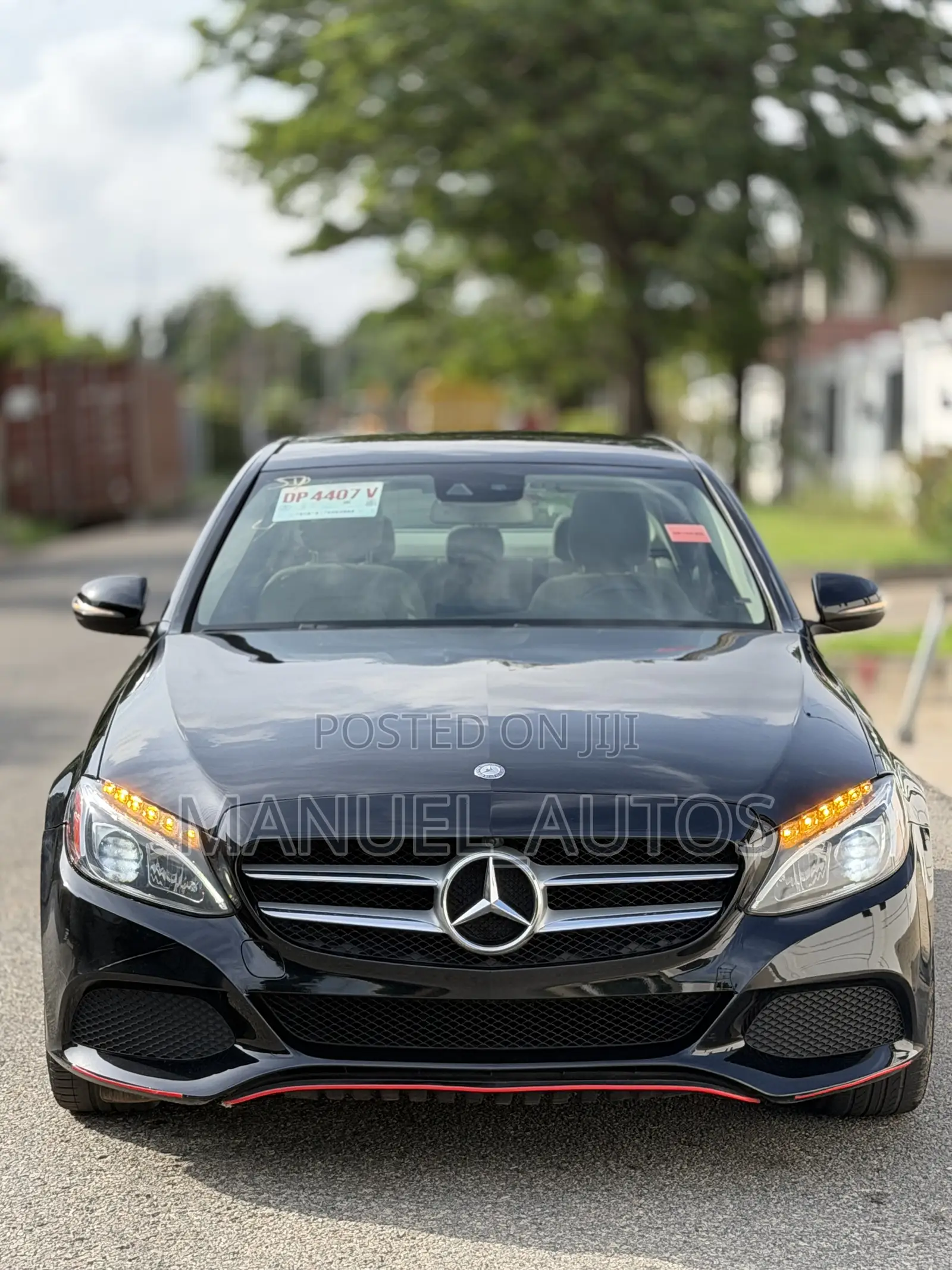 Mercedes-Benz C300 Luxury 4matic Sedan AWD (2.0L 4cyl 7A) 2017 Black