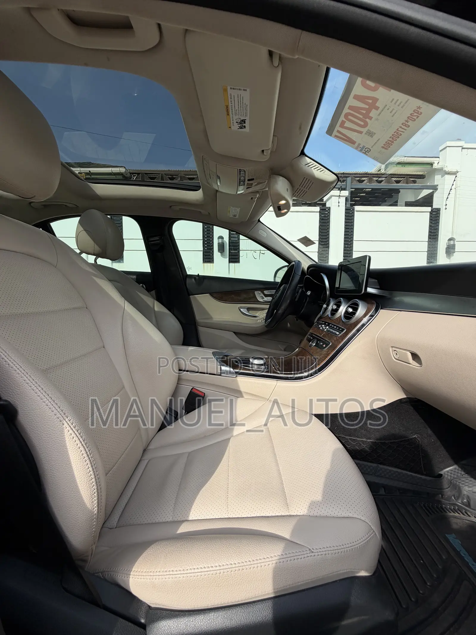 Mercedes-Benz C300 Luxury 4matic Sedan AWD (2.0L 4cyl 7A) 2017 Black